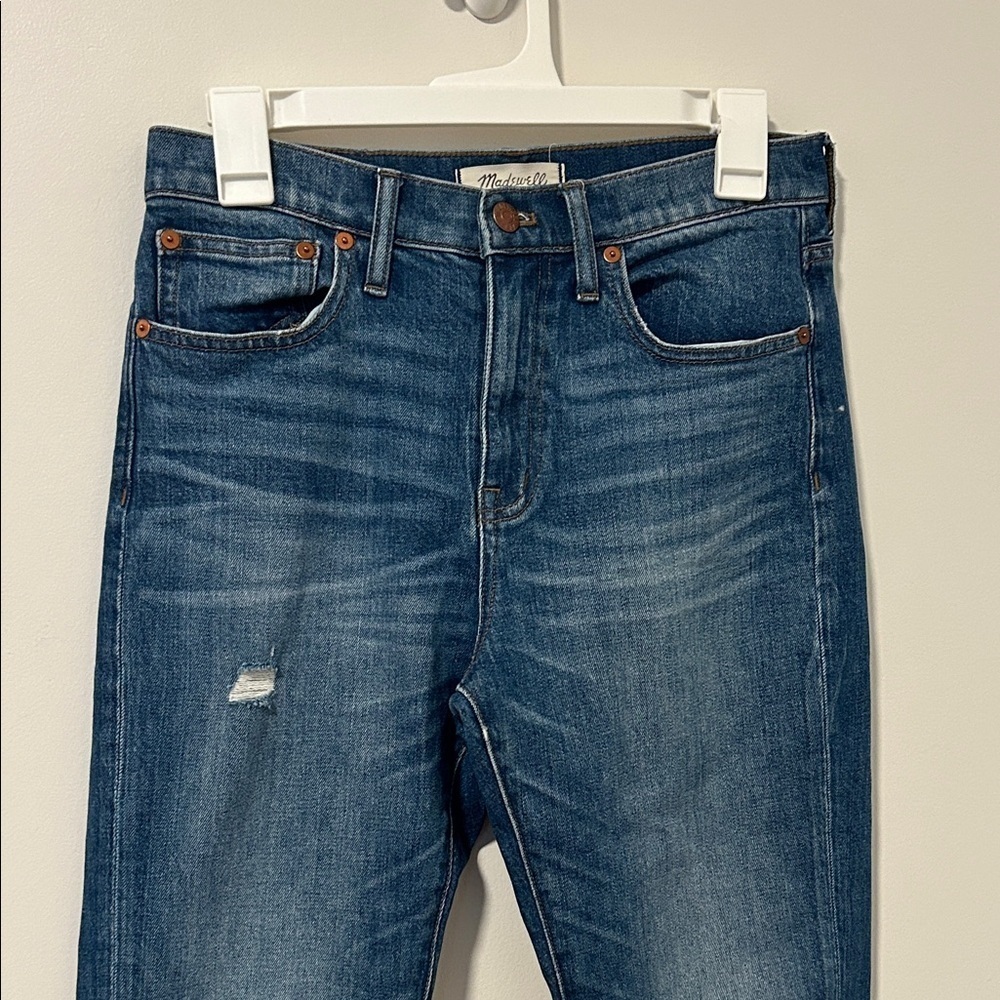 Madewell Straight Crop Jeans Size 27 x 27